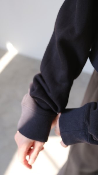 画像9: IFMEH       Middle sweatshirt・black (9)