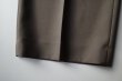 画像8: IFMEH       Gabardline tack trousers・ olive (8)
