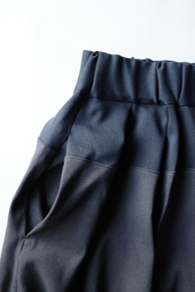 画像3: IFMEH Bicolor curve pants・ gray × (bicolor) navy