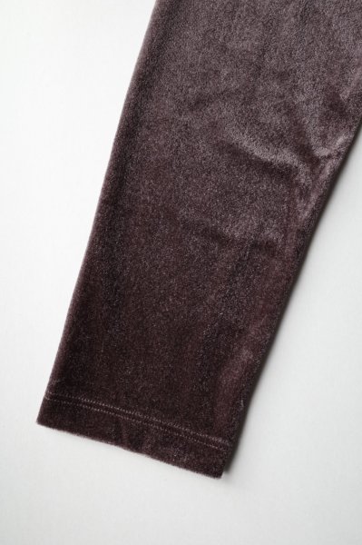 画像15: IFMEH       Sheer velour tops・brown (15)