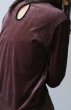 画像6: IFMEH       Sheer velour tops・brown (6)