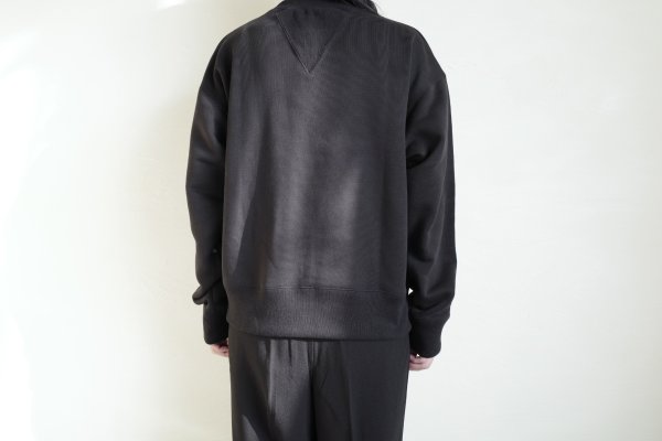 画像17: IFMEH       Middle sweatshirt・black (17)