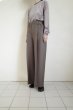 画像15: IFMEH       Gabardline tack trousers・ olive (15)