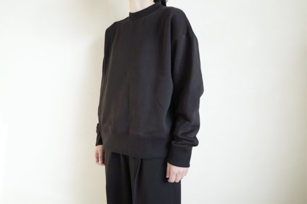 画像23: IFMEH       Middle sweatshirt・black (23)