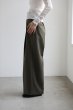 画像3: IFMEH       Gabardline tack trousers・ olive (3)