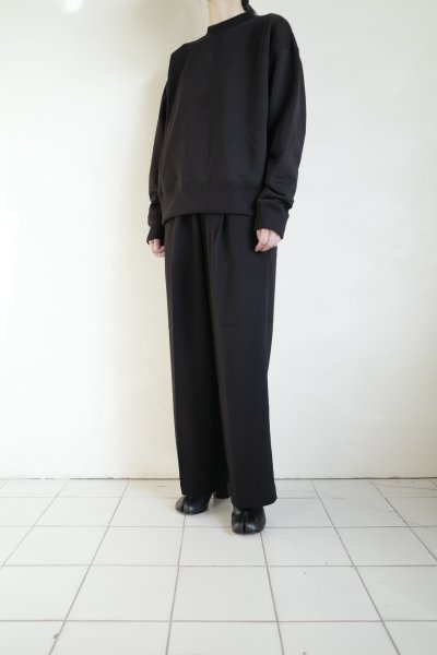 画像19: IFMEH       Middle sweatshirt・black (19)