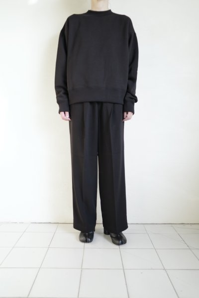 画像18: IFMEH       Middle sweatshirt・black (18)