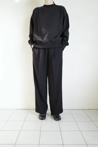 画像22: IFMEH       Middle sweatshirt・black (22)