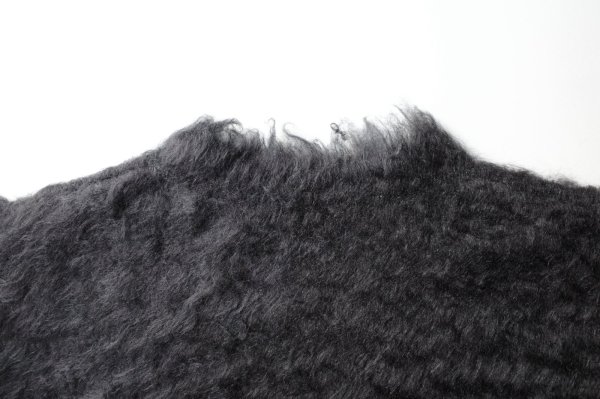 画像15: IFMEH       Shaggy knit tops・black (15)