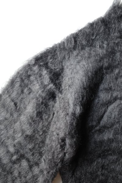 画像2: IFMEH       Shaggy knit tops・black