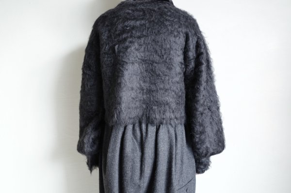 画像18: IFMEH       Shaggy knit tops・black (18)