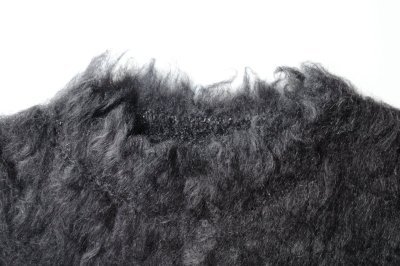 画像1: IFMEH       Shaggy knit tops・black