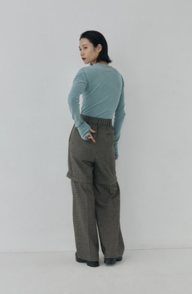 画像5: Mediam       Check Removable Pants・Gun club Check (5)