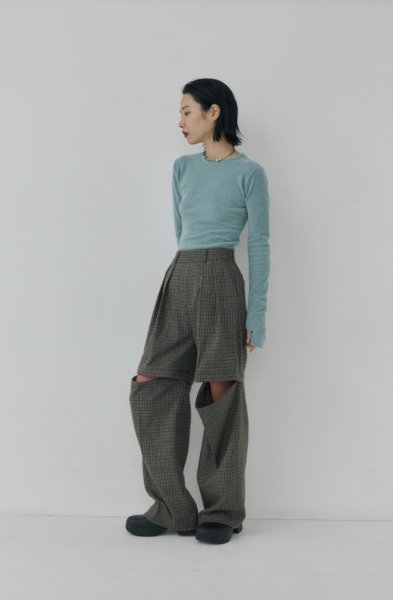 画像6: Mediam       Check Removable Pants・Gun club Check (6)