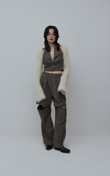 画像3: Mediam       Check Removable Pants・Gun club Check (3)