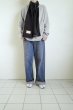 画像6: RELAX FIT       リラックスフィット ”FLEECE MUFFLER MINNEAPOLIS”・ブラック×クリーム (6)