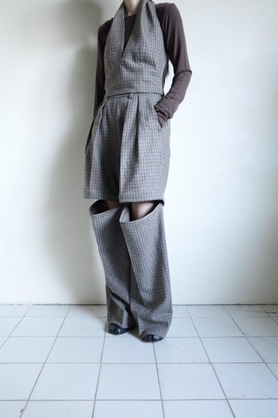 画像25: Mediam       Check Removable Pants・Gun club Check (25)