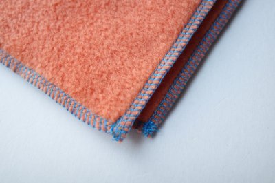 画像3: RELAX FIT リラックスフィット ”FLEECE MUFFLER MINNEAPOLIS”・オレンジ×グリーン