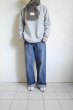 画像7: RELAX FIT       リラックスフィット ”FLEECE MUFFLER MINNEAPOLIS”・ミリタリーグリーン×クリーム (7)