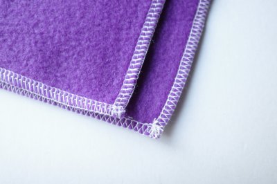 画像2: RELAX FIT       リラックスフィット ”FLEECE MUFFLER MINNEAPOLIS”・パープル×クリーム