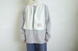 画像6: RELAX FIT       リラックスフィット ”FLEECE MUFFLER MINNEAPOLIS”・レモン×スカイブルー (6)