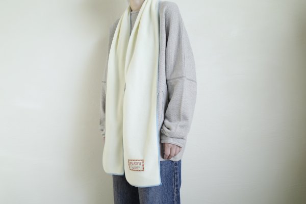 画像5: RELAX FIT       リラックスフィット ”FLEECE MUFFLER MINNEAPOLIS”・レモン×スカイブルー (5)