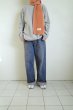 画像6: RELAX FIT       リラックスフィット ”FLEECE MUFFLER MINNEAPOLIS”・オレンジ×グリーン (6)