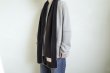 画像5: RELAX FIT       リラックスフィット ”FLEECE MUFFLER MINNEAPOLIS”・ブラック×クリーム (5)