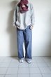画像7: RELAX FIT       リラックスフィット ”FLEECE MUFFLER MINNEAPOLIS”・バーガンディ×グリーン (7)