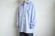 画像19: FOLL       superfine cotton sweat shirt blouson・blue (19)