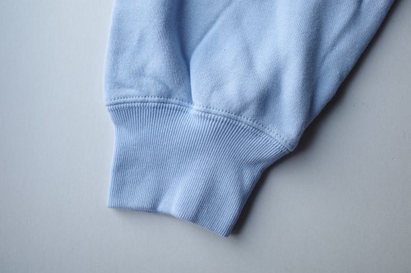 画像9: FOLL       superfine cotton sweat shirt blouson・blue (9)