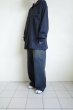 画像12: FOLL       superfine cotton sweat shirt blouson・navy (12)