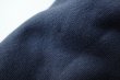 画像10: FOLL       superfine cotton sweat halfzip・navy (10)