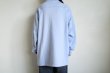 画像14: FOLL       superfine cotton sweat shirt blouson・blue (14)