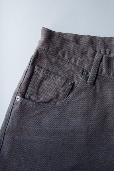 画像3: FOLL indigo layer dye wardrobe jeans・brown
