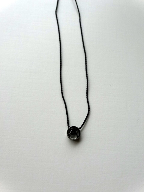 PHINGERIN フィンガリン TINY CIRCLE A NECKLACE PAINT - tity