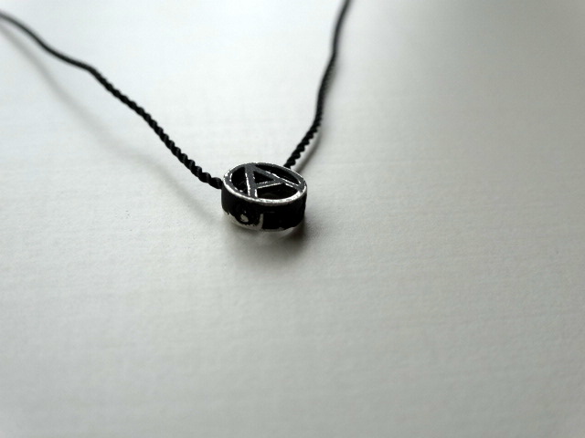 PHINGERIN フィンガリン TINY CIRCLE A NECKLACE PAINT - tity