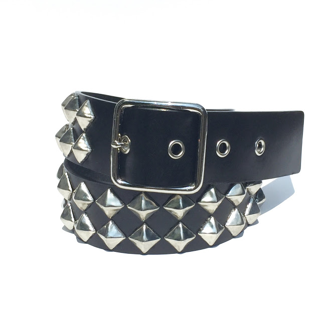 PEEL&LIFT pyramid studs belt スタッズレザーベルト - tity