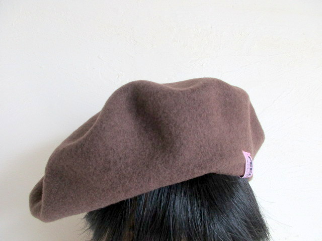 PEEL&LIFT basque beret ビックベレー帽・ブラウン - tity