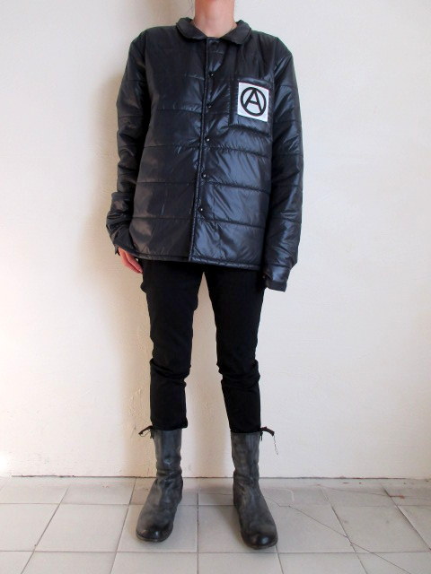 PEEL&LIFT quilted shirt jacket ワッペン付きシャツジャケット - tity