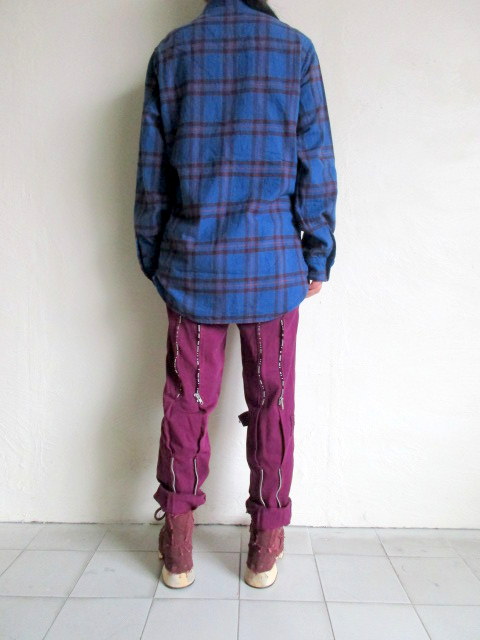 PEEL&LIFT tartan flannel work shirt エリオットタータンネルシャツ