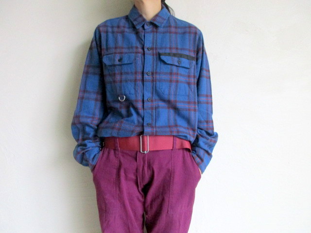 PEEL&LIFT tartan flannel work shirt エリオットタータンネルシャツ