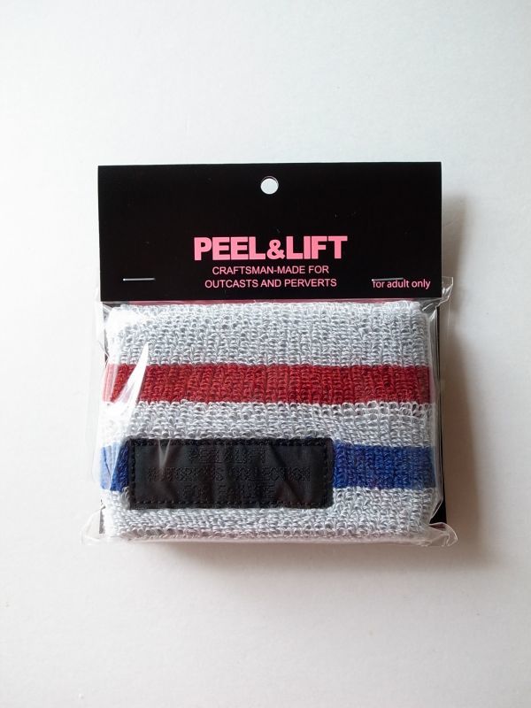 PEELLIFT Towelling Wristband リストバンド・ブラック リストバンド