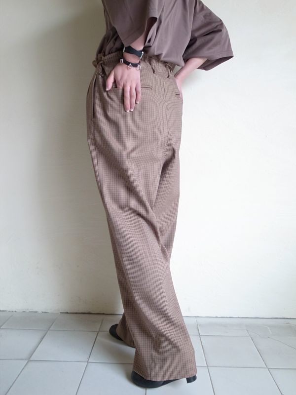 YOKE 19SS WIDE PAJAMA PANTS beige S | www.tspea.org