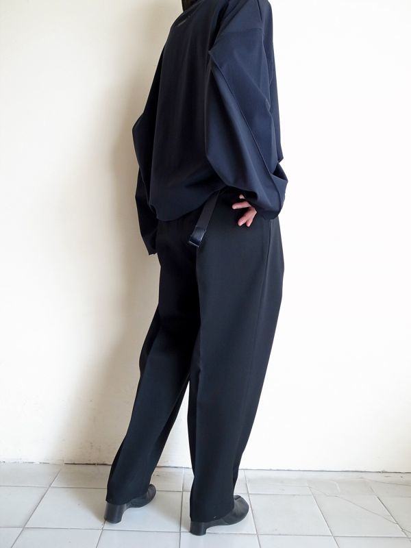 stein EX WIDE TROUSERS・BLACK - tity