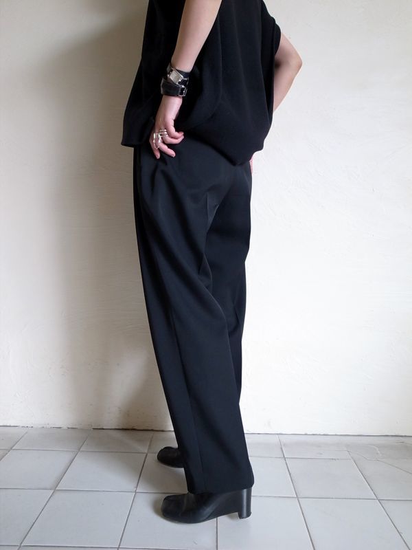 stein】DOUBLE WIDE TROUSERS | myglobaltax.com