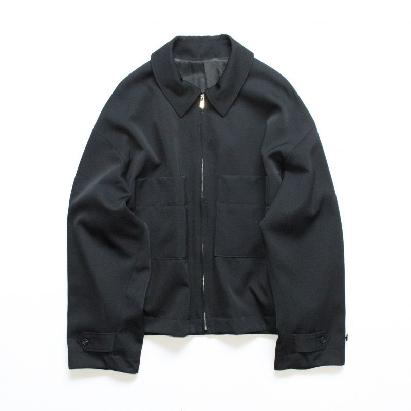 stein OVERSLEEVE DRIZZLER JACKET・BLACK - tity
