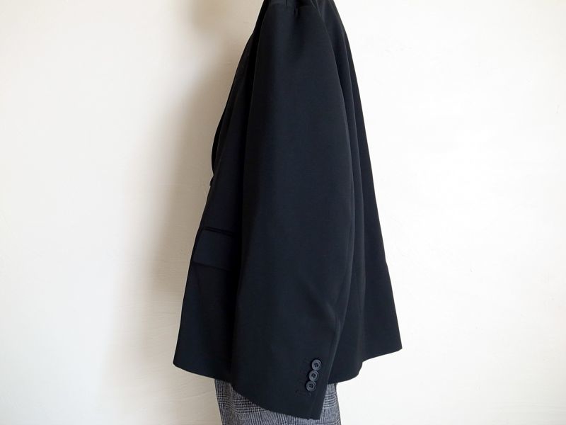 stein OVERSIZED DOUBLE BREASTED JACKET・BLACK - tity