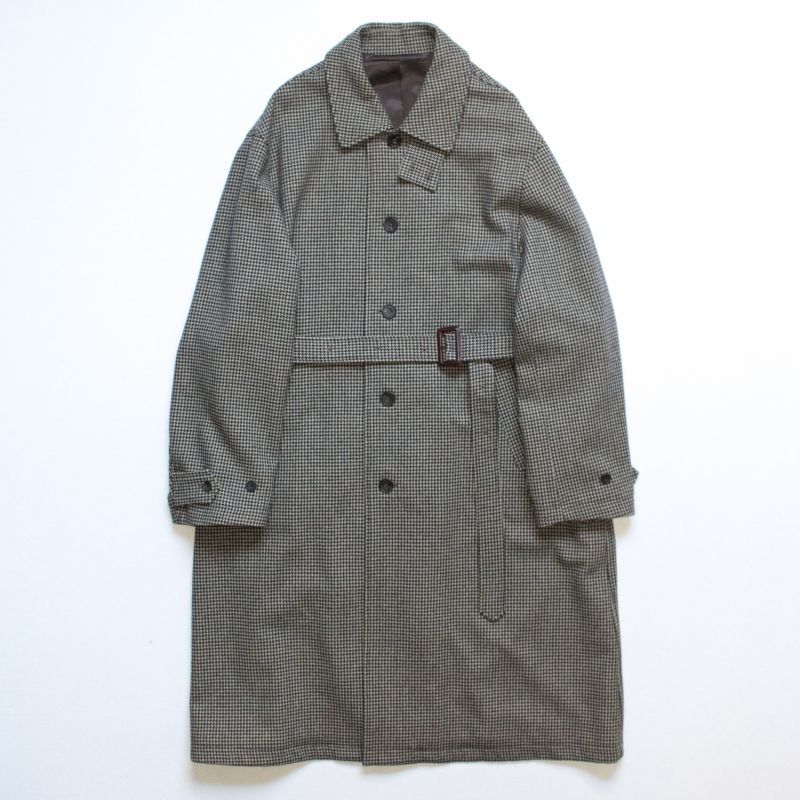 stein OVER SLEEVE INVESTIGATED COAT・GUN CLUB CHECK - tity