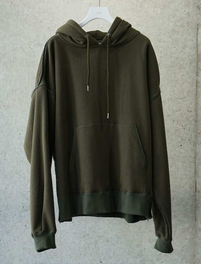yoke ヨーク PIPING WIDE PARKA・OLIVE - tity